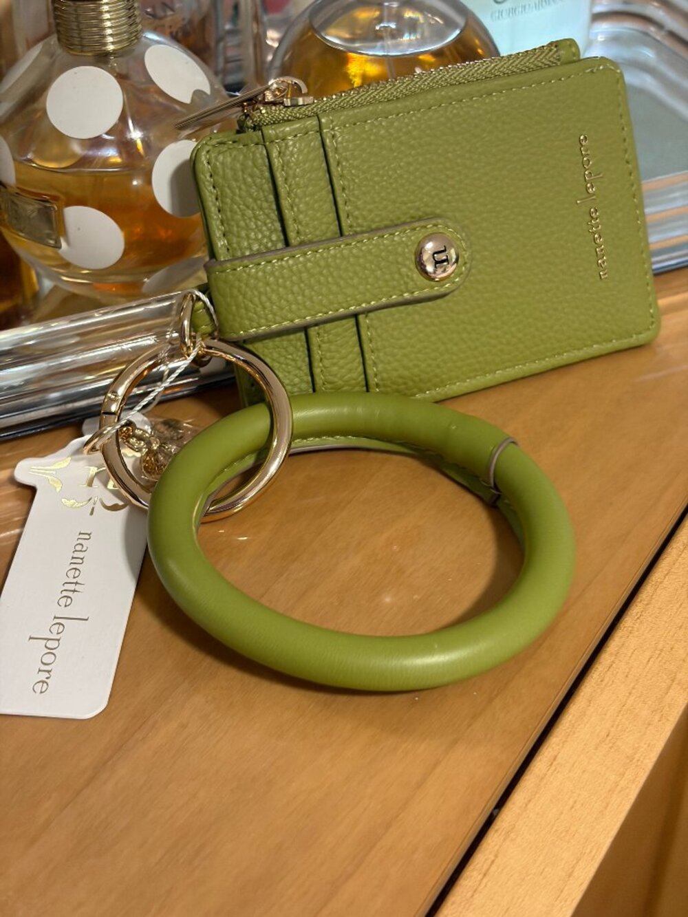 NANETTE LEPOOR - ID CARDHOLDER WRISTLET NWT